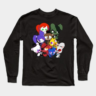 The Rocking World of Fazbear Ensemble Cast Long Sleeve T-Shirt